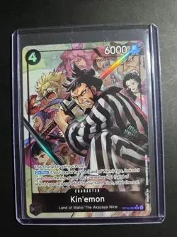 One Piece TCG OP16-082 SR Alternate Art Alt - Kin’emon - Time of Battle ENGLISH - Image 1
