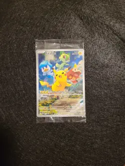 Pokemon TCG Pikachu SVP 027 Paldea Evolved Black Star Promo New Sealed - Image 2