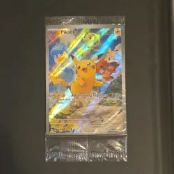Pokemon TCG Pikachu SVP 027 Paldea Evolved Black Star Promo New Sealed - Image 2