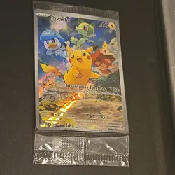 Pokemon TCG Pikachu SVP 027 Paldea Evolved Black Star Promo New Sealed - Image 3