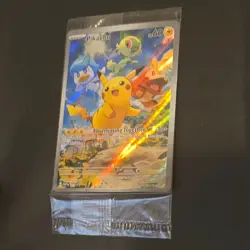 Pokemon TCG Pikachu SVP 027 Paldea Evolved Black Star Promo New Sealed - Image 4