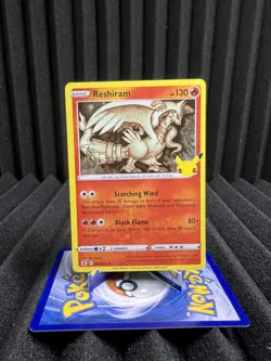 Reshiram 002/025 - Celebrations Holo - Pokemon Card NM - Image 1