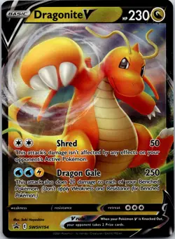 Dragonite V Promo SWSH: Sword & Shield Promo Cards SWSH154 NM - Image 1
