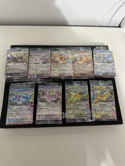 Prismatic Evolutions Surprise Box Sealed Stamped EX Promo Cards COMPLETE SET 9/9 - Image 1
