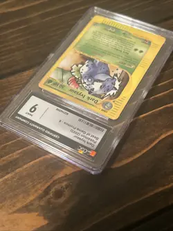 CGC Graded Pokemon Dark Ivysaur Best Of Game Promos 6 - CGC 9 E-reader Card - Image 3