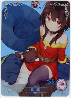 Goddess Story - Megumin - NS-2M07-038 - Anime Waifu SR Trading Card - Image 1