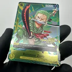 Roronoa Zoro (CS 2024 Event Pack) P-042 One Piece Promotion Cards Foil NM - Image 1