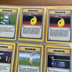 Pokemon WOTC Trainer Cards Bulk Lot of 130+ Base Set Fossil - Image 2