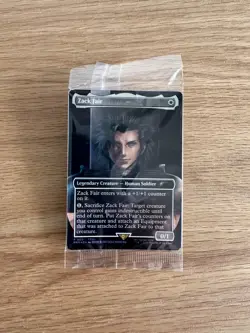 Unopen Zack Fair Magic the Gathering MTG Promo Card (FF7 Rebirth Switch 2 Bonus) - Image 1