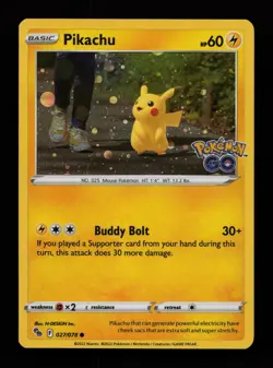 Pikachu 027/078 Holo Promo Miscellaneous Cards & Products Pokemon Cards - Image 1