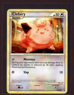 Clefairy Non-Holo 2011 Pokemon Card 54/95 Call of Legends Set EXCELLENT - Image 1