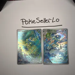 *2 CARDS* Froakie 88 Frogadier 89 Illustration Rare Pokemon TCG Chaos Rising - Image 1