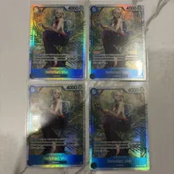Nefeltari Vivi EB03-024 One Piece Heroines Edition Card Play Set 4x Cards - Image 1
