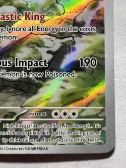 Pokemon TCG Nidoking Scarlet & Violet 151 Illustration Rare Card 174/165 (#2) - Image 4