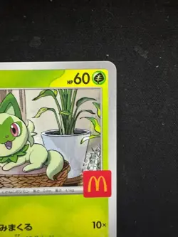 Pokemon Card Japanese Sprigatito 017/M-P McDonald's Promo 2025 From Japan - Image 3