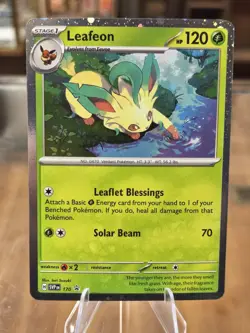 Leafeon - 170 (Cosmos Holo) 170 Sv: Scarlet & Violet Promo Cards Holo Free Ship! - Image 1
