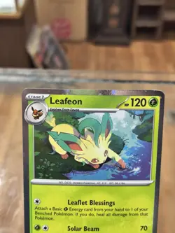 Leafeon - 170 (Cosmos Holo) 170 Sv: Scarlet & Violet Promo Cards Holo Free Ship! - Image 2