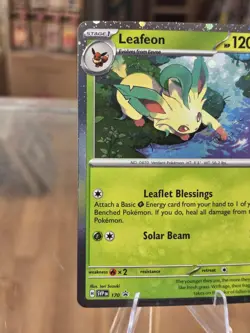Leafeon - 170 (Cosmos Holo) 170 Sv: Scarlet & Violet Promo Cards Holo Free Ship! - Image 5