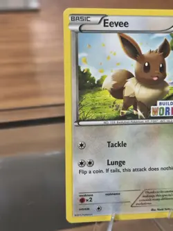 Pokemon Eevee Build-A-Bear Workshop Exclusive 63/98 Promo Card Free Shipping! - Image 5