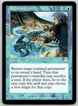 Chain of Vapor 73 Uncommon Onslaught Magic: The Gathering Lightly Played - Image 1