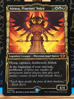 MTG - Atraxa, Praetors' Voice. Multiverse Legends. Mythic - Legendary Creature. - Image 1