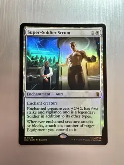 Super-Soldier Serum - 38 - MTG: Marvel Super Heroes - Rare - FOIL - Image 1