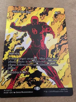 Seize the Day - (Borderless) Marvel Universe Eternal-Legal Regular - Mtg - Image 1