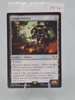 Knight Paladin Warhammer 40k #160 NM Regular Magic The Gathering Mtg - Image 2