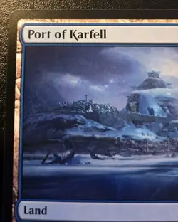 Port Of Karfell 265/285 Uncommon Kaldheim Magic: The Gathering - Image 2