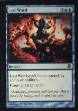 Last Word - Darksteel: #23, Magic: The Gathering Nm C320 - Image 1