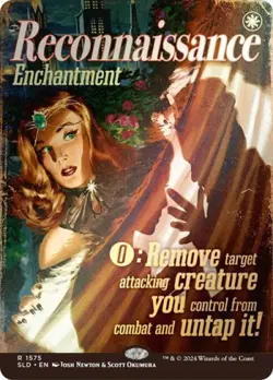 MTG English Reconnaissance (Rainbow Foil) NM Foil Secret Lair - Image 1