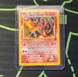 Blaine's Charizard 2/132 Holo Rare Gym Challenge 100 HP English - Image 1