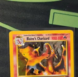 Blaine's Charizard 2/132 Holo Rare Gym Challenge 100 HP English - Image 5
