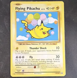 Flying Pikachu 110/108 Evolutions English Secret Rare Regular 2016 Basic HP40 - Image 1