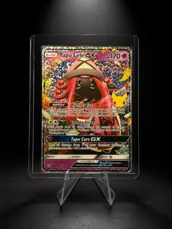 Pokemon! Tapu Lele GX 60/145 Celebrations: Classic Collection Holo - Image 1