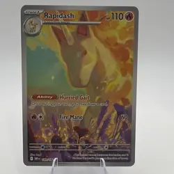 The Pokemon Company Rapidash 189/182 SV10 Destined Rivals IR Holo ENG - Image 1