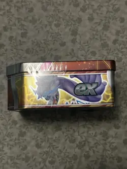 Pokemon TCG Iron Boulder Paradox Destinies Tin 5 Booster Packs Sealed New 🔥 - Image 3