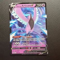 Pokemon TCG Galarian Articuno V 058/198 Chilling Reign Holo English - Image 1