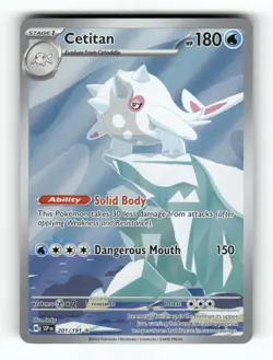 Cetitan - 201/191 - Surging Sparks - Pokemon - Illustration Rare - NM - Image 1