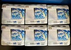 Pokemon Silver Tempest Triple Blister Packs Bundle 6x Sealed - Manaphy & Togetic - Image 2