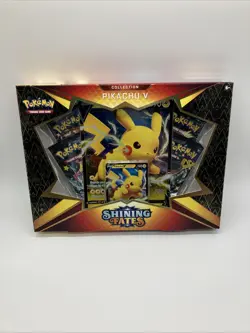Pokemon Shining Fates Pikachu V Collection Box (Please Read) - Image 1
