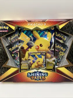 Pokemon Shining Fates Pikachu V Collection Box (Please Read) - Image 3