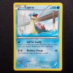 Lapras 25/99 Rare Next Destinies Pokemon Damaged - Image 1