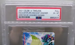 2001 Japanese POKEMON 4EVER PSA 6 Movie TICKET Discount Voucher CELEBI Japan !!! - Image 2