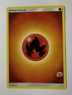 Battle Academy Fire Energy (#22 Charizard Stamped) Pokemon NM - Image 1