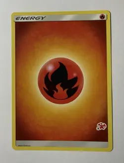 Fire Energy (#9 Charizard Stamped) Promo Battle Academy Pokemon - Image 1