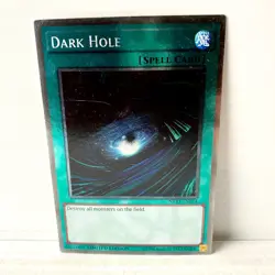Dark Hole NKRT-EN024 - Yu-Gi-Oh! TCG - Platinum Rare - Limited Edition - Image 1