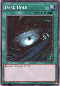 Yu-Gi-Oh! TCG - Dark Hole YS15-ENVY12 - Super Rare, 1st Edition (LP) - Image 1