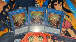 YuGiOh! | PLAYSET 3x Traptrix Sera | BLHR-EN049 Secret Rares 1st Ed. | NM - Image 1
