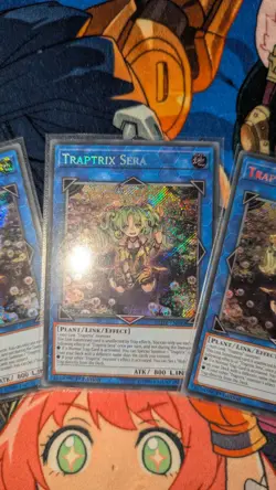 YuGiOh! | PLAYSET 3x Traptrix Sera | BLHR-EN049 Secret Rares 1st Ed. | NM - Image 2